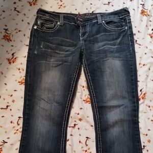 Ariya Women's Dark Blue Boot Cut Jeans